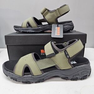 BASS OUTDOOR Womens Trail Sandal Olive Green Size 8.5 NEW